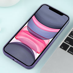 Gradient Starry Silicone Phone Case with Lens Film, For iPhone 11