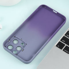 Gradient Starry Silicone Phone Case with Lens Film, For iPhone 11