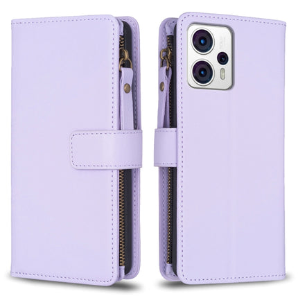 9 Card Slots Zipper Wallet Leather Flip Phone Case, For Motorola Edge 40, For Motorola Moto G13 4G / G23 4G / G53 5G, For Motorola Moto G14 4G, For Motorola Moto E13 4G