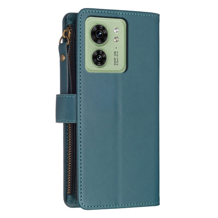 9 Card Slots Zipper Wallet Leather Flip Phone Case, For Motorola Edge 40, For Motorola Moto G13 4G / G23 4G / G53 5G, For Motorola Moto G14 4G, For Motorola Moto E13 4G