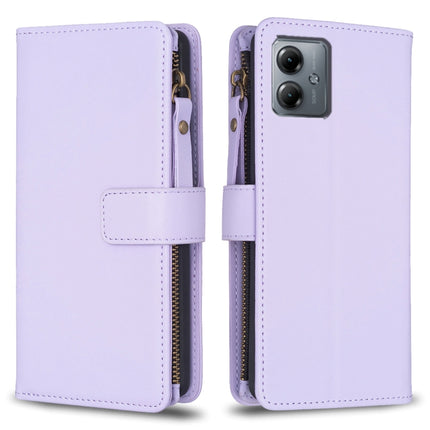 9 Card Slots Zipper Wallet Leather Flip Phone Case, For Motorola Edge 40, For Motorola Moto G13 4G / G23 4G / G53 5G, For Motorola Moto G14 4G, For Motorola Moto E13 4G