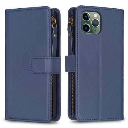 9 Card Slots Zipper Wallet Leather Flip Phone Case, For iPhone 12 Pro Max, For iPhone 11 Pro Max, For iPhone 11, For iPhone 11 Pro