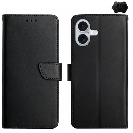 Flip-Telefonhülle aus echtem Leder mit Fingerabdruckschutz, für iPhone 16 Pro Max, für iPhone 16 Pro, für iPhone 16 Plus, für iPhone 16, für iPhone SE 2024, für iPhone 15 Pro Max, für iPhone 15 Pro, für iPhone 15 Plus, für iPhone 15