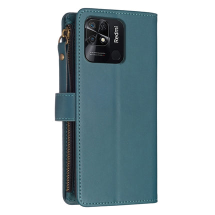 9 Card Slots Zipper Wallet Leather Flip Phone Case, For Xiaomi Redmi 10C, For Xiaomi 12 Pro, For Xiaomi 12, For Xiaomi Redmi Note 11 Pro