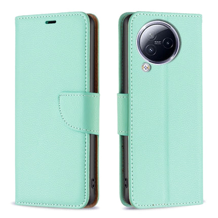 Litchi Texture Pure Color Leather Phone Case, For Xiaomi Redmi Note 13 4G Global, For Xiaomi Redmi Note 13 Pro 4G Global, For Xiaomi Civi 3 5G