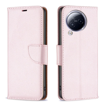 Litchi Texture Pure Color Leather Phone Case, For Xiaomi Redmi Note 13 4G Global, For Xiaomi Redmi Note 13 Pro 4G Global, For Xiaomi Civi 3 5G