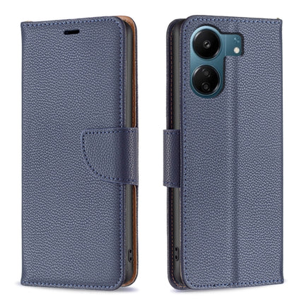 Litchi Texture Pure Color Leather Phone Case, For Xiaomi Redmi 12 4G, For Xiaomi Redmi Note 13, For Xiaomi Redmi 13C