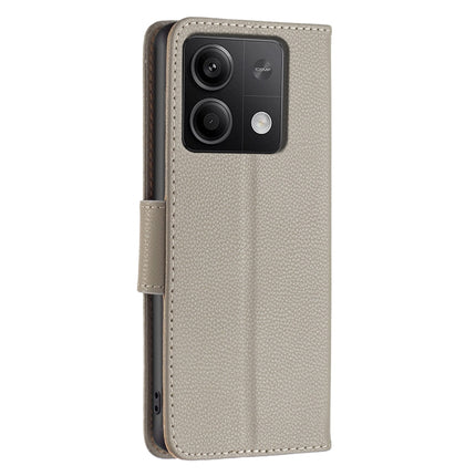 Litchi Texture Pure Color Leather Phone Case, For Xiaomi Redmi Note 13 4G Global, For Xiaomi Redmi Note 13 Pro 4G Global, For Xiaomi Civi 3 5G