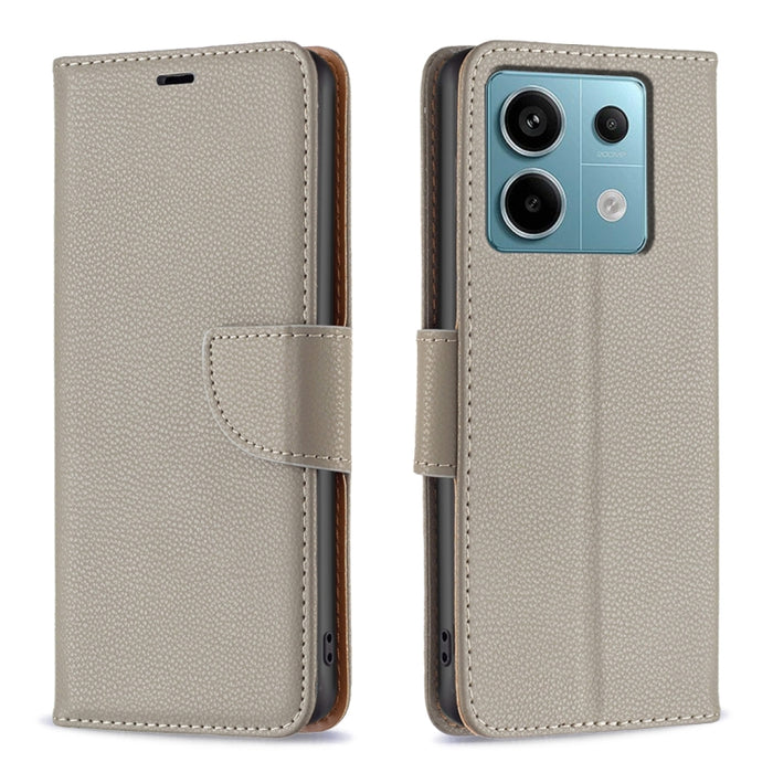 Litchi Texture Pure Color Leather Phone Case, For Xiaomi Redmi Note 13 Pro 4G Global, For Xiaomi Civi 3 5G, For Xiaomi Redmi 12 4G