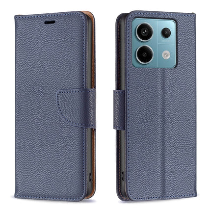 Litchi Texture Pure Color Leather Phone Case, For Xiaomi Redmi Note 13 4G Global, For Xiaomi Redmi Note 13 Pro 4G Global, For Xiaomi Civi 3 5G