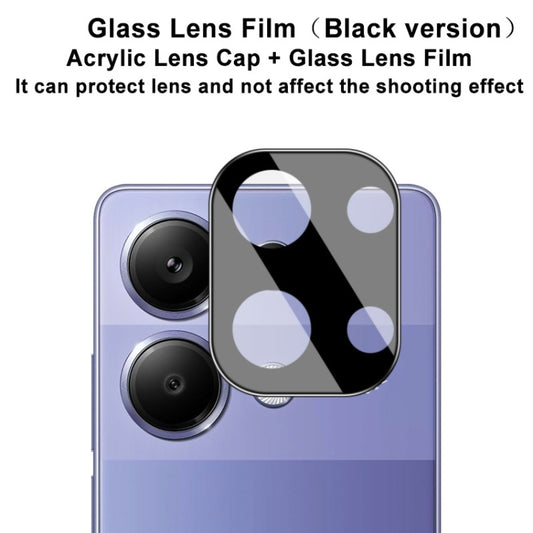 imak High Definition Integrated Glass Lens Film Black Version, For Xiaomi Poco M6 Pro 4G, For Xiaomi Redmi 13C 5G / 13R 5G, For Xiaomi POCO M6 5G, For Xiaomi Redmi Note 13 Pro 4G Global, For Xiaomi Poco X6 5G, For Xiaomi Redmi Note 13 5G���������������...