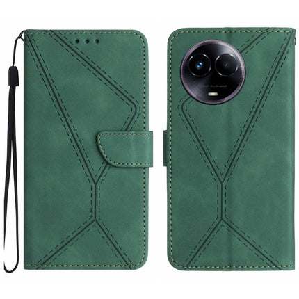 Stitching Embossed Leather Phone Case, For Realme C67 4G, For Realme 11 5G Global, For Realme C53, For Realme 11 4G Global
