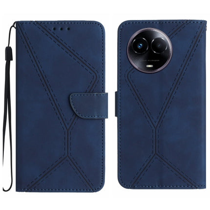 Stitching Embossed Leather Phone Case, For Realme C67 4G, For Realme 11 5G Global, For Realme C53, For Realme 11 4G Global