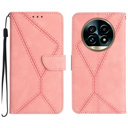 Stitching Embossed Leather Phone Case, For Realme C75 4G, For Realme 13+ 5G Global, For Realme 13 Pro 5G / 13 Pro+ 5G, For Realme C63 4G Global/ C61