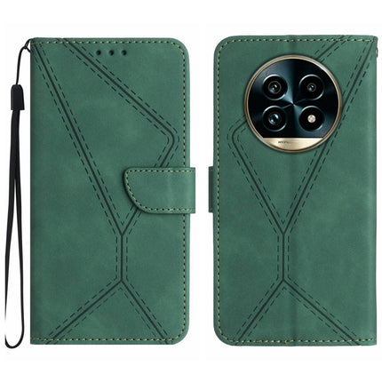 Stitching Embossed Leather Phone Case, For Realme C75 4G, For Realme 13+ 5G Global, For Realme 13 Pro 5G / 13 Pro+ 5G, For Realme C63 4G Global/ C61