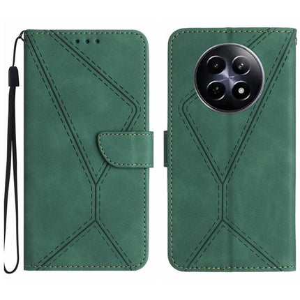 Stitching Embossed Leather Phone Case, For Realme C75 4G, For Realme 13+ 5G Global, For Realme 13 Pro 5G / 13 Pro+ 5G, For Realme C63 4G Global/ C61