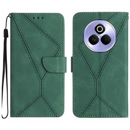 Stitching Embossed Leather Phone Case, For Realme C75 5G, For Realme 14 5G Global / P3 5G Global, For Realme P3 Pro 5G Global, For Realme 14 Pro+ 5G