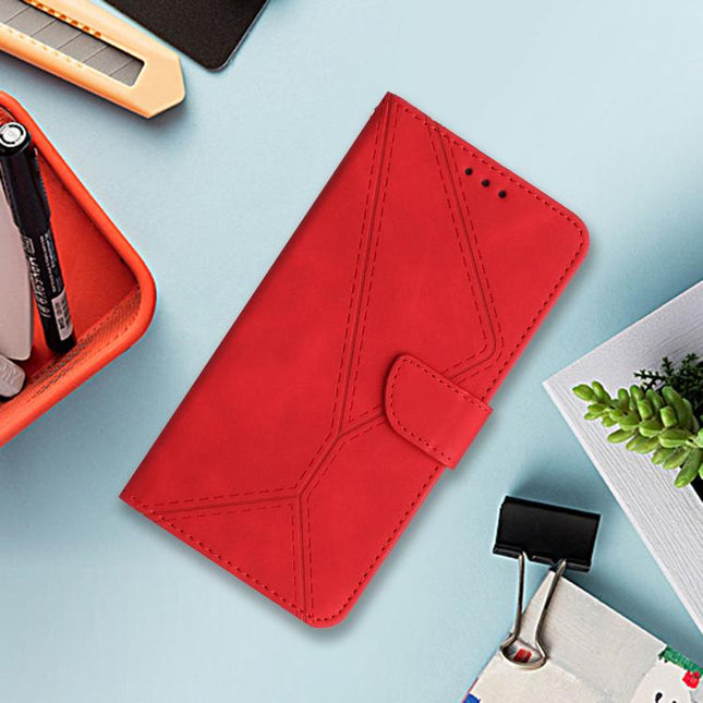 Stitching Embossed Leather Phone Case, For Realme C75 5G, For Realme 14 5G Global / P3 5G Global, For Realme P3 Pro 5G Global, For Realme 14 Pro+ 5G