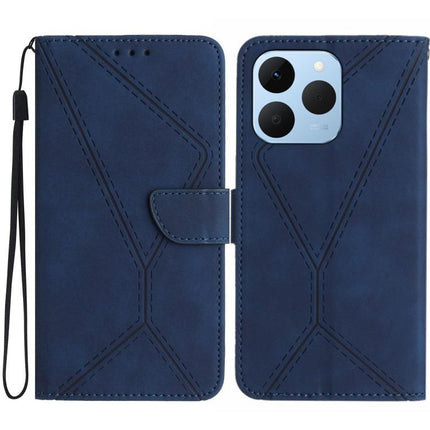 Stitching Embossed Leather Phone Case, For Realme C85 Pro 4G, For Realme 15T 5G, For Realme 15 5G Global / 15 Pro 5G Global, For Realme C71 4G
