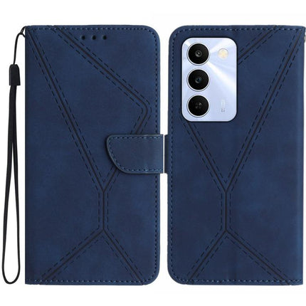 Stitching Embossed Leather Phone Case, For Realme C100 4G, For Realme C83 5G, For Realme 16 Pro+ 5G, For Realme C85 5G