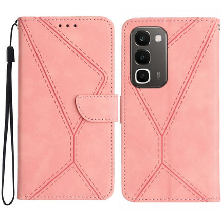 Stitching Embossed Leather Phone Case, For Realme C100 4G, For Realme C83 5G, For Realme 16 Pro+ 5G, For Realme C85 5G