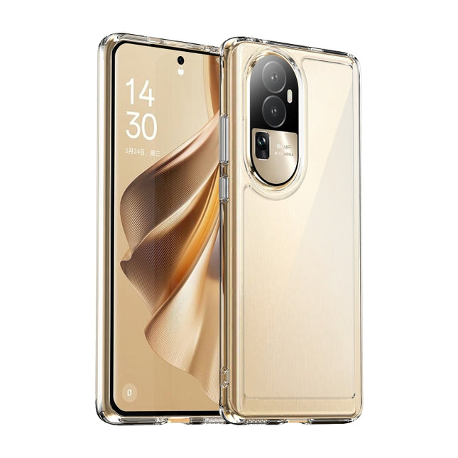 Colorful Series Acrylic Hybrid TPU Phone Case, For OPPO Reno10 Pro+, For OPPO Reno13 F