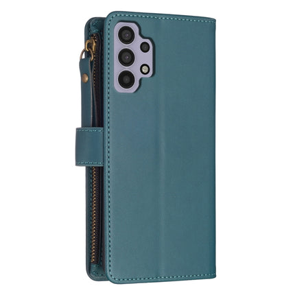 9 Card Slots Zipper Wallet Leather Flip Phone Case, For Samsung Galaxy A32 5G, For Samsung Galaxy S21 5G, For Samsung Galaxy S21+ 5G, For Samsung Galaxy S21 Ultra 5G