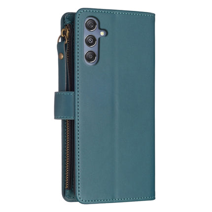 9 Card Slots Zipper Wallet Leather Flip Phone Case, For Samsung Galaxy M34 5G, For Samsung Galaxy A55, For Samsung Galaxy A15, For Samsung Galaxy A24 4G