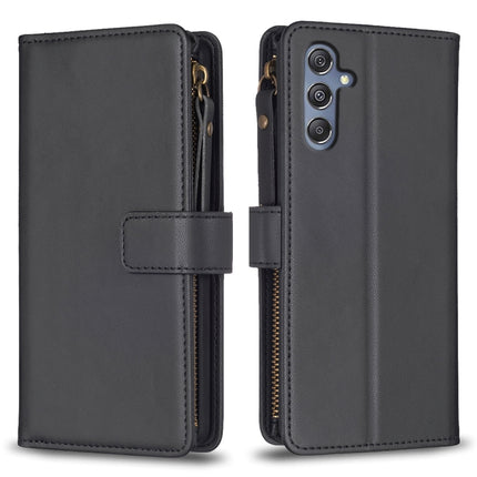 9 Card Slots Zipper Wallet Leather Flip Phone Case, For Samsung Galaxy M34 5G, For Samsung Galaxy A55, For Samsung Galaxy A15, For Samsung Galaxy A24 4G