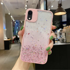 Starry Gradient Glitter Powder TPU Phone Case, For iPhone 11 Pro, For iPhone XS / X, For iPhone XR, For iPhone XS Max, For iPhone 8 Plus / 7 Plus