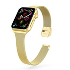 For Apple Watch Series 8&7 41mm / SE 2&6&SE&5&4 40mm / 3&2&1 38mm / Gold