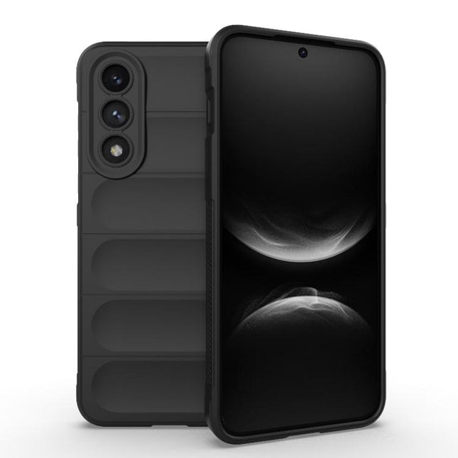 Magic Shield TPU + Flannel Phone Case, For OnePlus Ace 5 Ultra 5G / Nord 5, For OnePlus Ace 5 Racing / Nord CE5