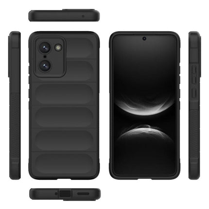 Magic Shield TPU + Flannel Phone Case, For OnePlus Ace 5 Racing / Nord CE5, For OnePlus 13T 5G