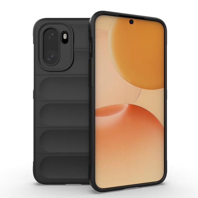 Magic Shield TPU + Flannel Phone Case, For OnePlus 15R 5G Global, For OnePlus 15