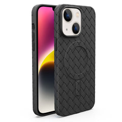 Woven Pattern MagSafe Magnetic Cooling Phone Case, For iPhone 14, For iPhone 14 Pro, For iPhone 14 Pro Max, For iPhone 13 Pro Max, For iPhone 13 Pro, For iPhone 13