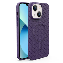 Woven Pattern MagSafe Magnetic Cooling Phone Case, For iPhone 14, For iPhone 14 Pro, For iPhone 14 Pro Max, For iPhone 13 Pro Max, For iPhone 13 Pro, For iPhone 13