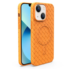 Woven Pattern MagSafe Magnetic Cooling Phone Case, For iPhone 14, For iPhone 14 Pro, For iPhone 14 Pro Max, For iPhone 13 Pro Max, For iPhone 13 Pro, For iPhone 13