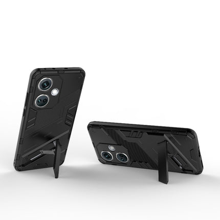 Punk Armor 2 in 1 PC + TPU Phone Case with Holder, For OnePlus Nord CE3 5G Global, For OnePlus Ace 2V