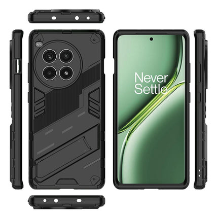 Punk Armor 2 in 1 PC + TPU Phone Case with Holder, For OnePlus Ace 3 Pro 5G, For OnePlus Ace 3V, For OnePlus Nord CE4 5G Global
