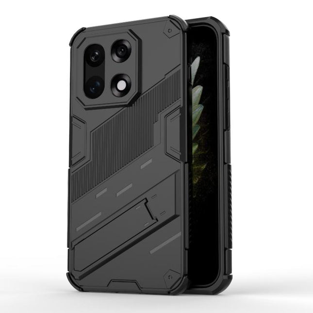 Punk Armor 2 in 1 PC + TPU Phone Case with Holder, For OnePlus 15, For OnePlus Ace 5, For OnePlus Nord 4 5G Global