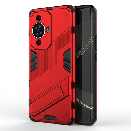 Punk Armor 2 in 1 PC + TPU Phone Case with Holder, For Huawei nova 11i 4G, For Huawei nova 11 Pro 4G, For Huawei nova 11 4G