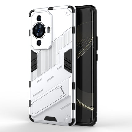 Punk Armor 2 in 1 PC + TPU Phone Case with Holder, For Huawei nova 11i 4G, For Huawei nova 11 Pro 4G, For Huawei nova 11 4G