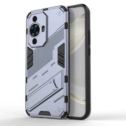 Punk Armor 2 in 1 PC + TPU Phone Case with Holder, For Huawei nova 11i 4G, For Huawei nova 11 Pro 4G, For Huawei nova 11 4G