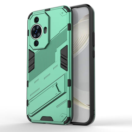 Punk Armor 2 in 1 PC + TPU Phone Case with Holder, For Huawei nova 11i 4G, For Huawei nova 11 Pro 4G, For Huawei nova 11 4G