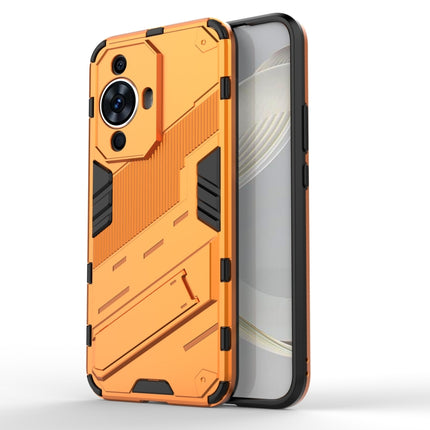 Punk Armor 2 in 1 PC + TPU Phone Case with Holder, For Huawei nova 11i 4G, For Huawei nova 11 Pro 4G, For Huawei nova 11 4G