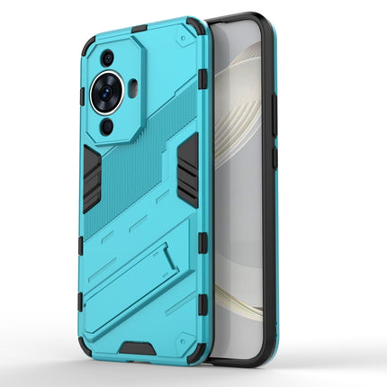 Punk Armor 2 in 1 PC + TPU Phone Case with Holder, For Huawei nova 11i 4G, For Huawei nova 11 Pro 4G, For Huawei nova 11 4G