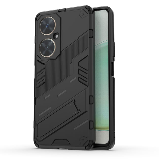 Punk Armor 2 in 1 PC + TPU Phone Case with Holder