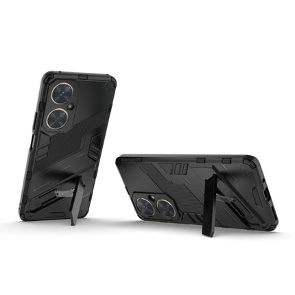 Punk Armor 2 in 1 PC + TPU Phone Case with Holder, For Huawei nova 11i 4G, For Huawei nova 11 Pro 4G, For Huawei nova 11 4G