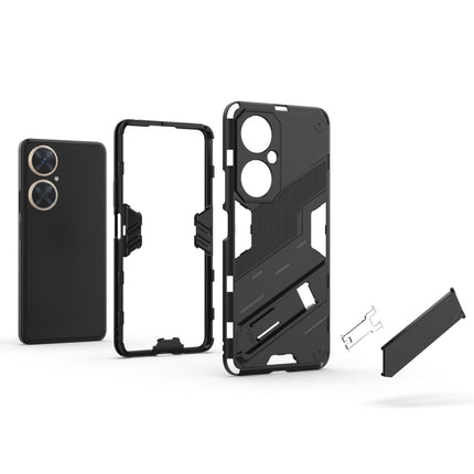 Punk Armor 2 in 1 PC + TPU Phone Case with Holder, For Huawei nova 11i 4G, For Huawei nova 11 Pro 4G, For Huawei nova 11 4G