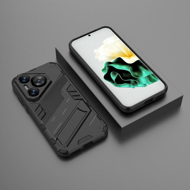 Punk Armor 2 in 1 PC + TPU Phone Case with Holder, For Huawei Pura 70, For Huawei nova 11 SE, For Huawei nova 12 Pro